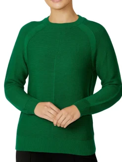 Anthea Crawford Knitwear<Alexis Green Knit Sweater Jade