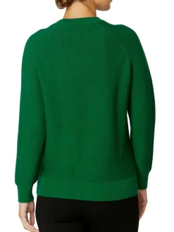 Anthea Crawford Knitwear<Alexis Green Knit Sweater Jade