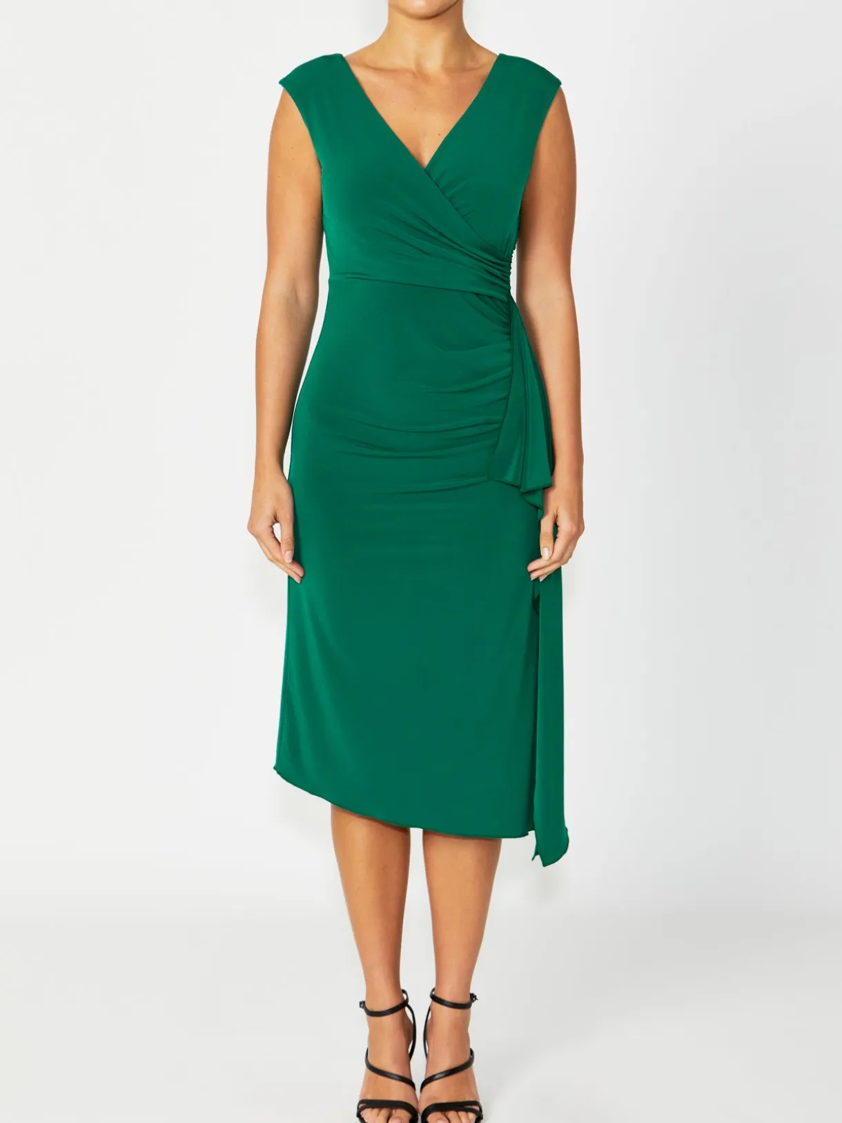 Anthea Crawford Jersey Dresses<Amber Jersey Dress Jade