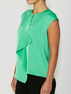 Anthea Crawford Tops<Arina Top Green