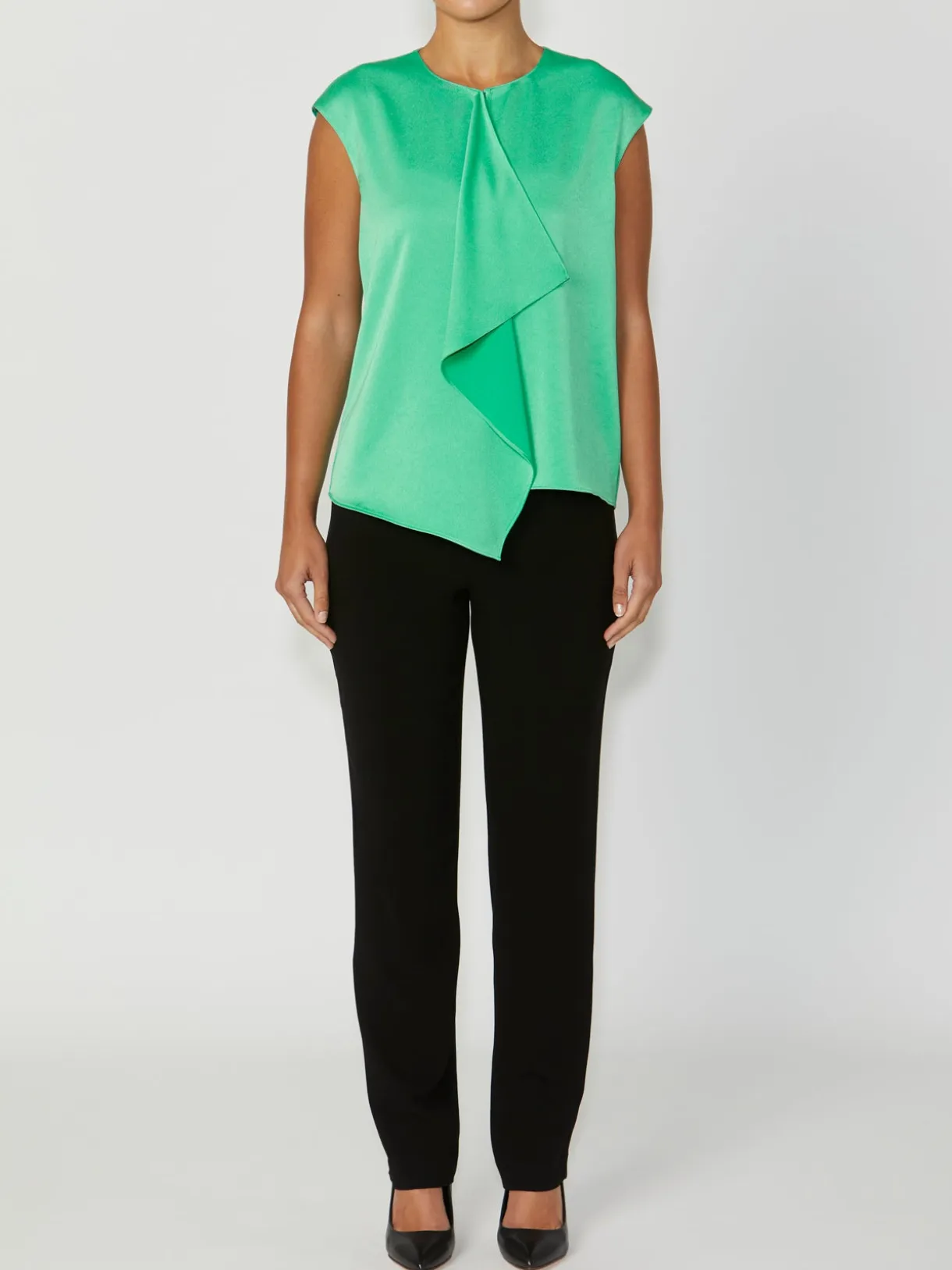 Anthea Crawford Tops<Arina Top Green