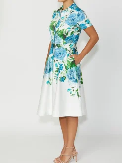 Anthea Crawford Evening Dresses|Event Dresses<Brooke Shirtdress Multi
