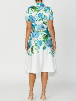 Anthea Crawford Evening Dresses|Event Dresses<Brooke Shirtdress Multi