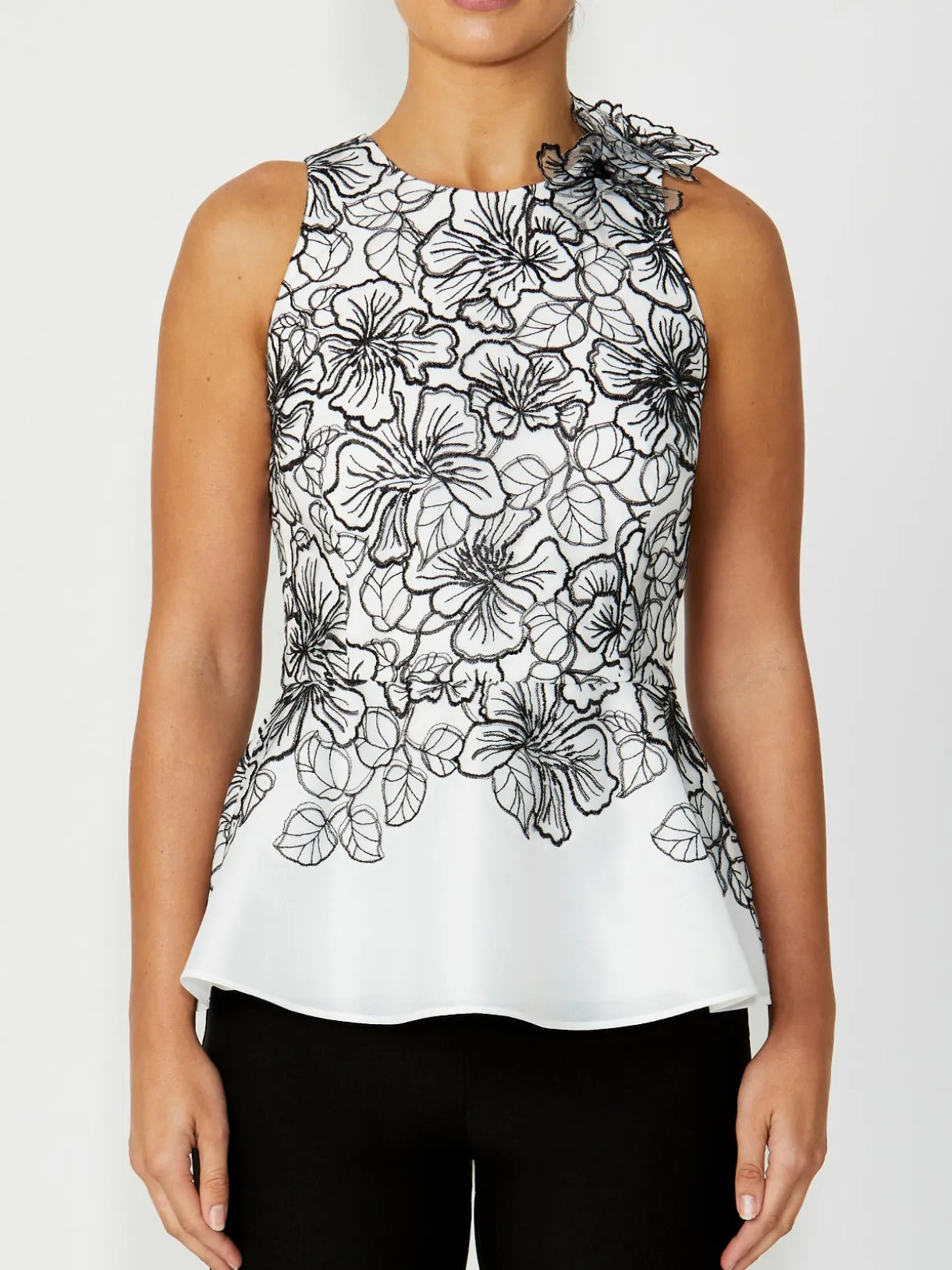 Anthea Crawford Tops<Cece Lace Top Multi