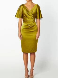 Anthea Crawford Mother Of The Bride|Event Dresses<Ella Dress Chartreuse