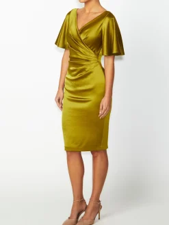 Anthea Crawford Mother Of The Bride|Event Dresses<Ella Dress Chartreuse