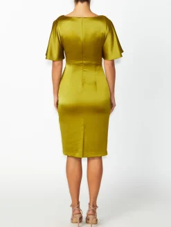 Anthea Crawford Mother Of The Bride|Event Dresses<Ella Dress Chartreuse