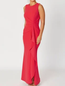 Anthea Crawford Mother Of The Bride|Floor Length Gowns<Florence Gown Coral