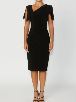 Anthea Crawford Jersey Dresses|Event Dresses<Hebe Jersey Dress Black