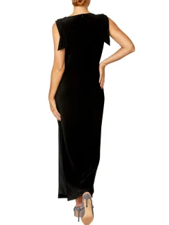 Anthea Crawford Mother Of The Bride|Jersey Dresses<Hebe Jersey Gown Black