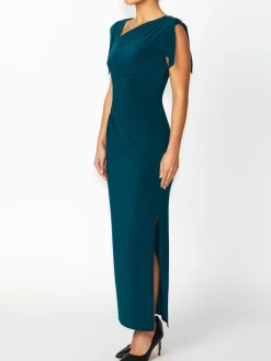Anthea Crawford Mother Of The Bride|Jersey Dresses<Hebe Jersey Gown Petrol