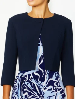 Anthea Crawford Coats & Jackets<Jackie Single Button Jacket Navy