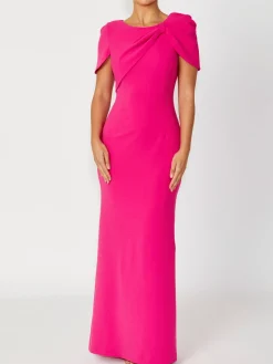 Anthea Crawford Mother Of The Bride|Floor Length Gowns<Juno Hot Gown Pink