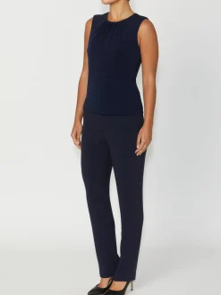 Anthea Crawford Tops<Katrine Top Navy