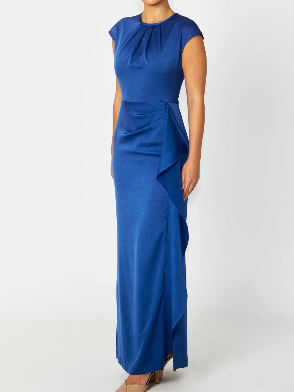 Anthea Crawford Mother Of The Bride|Floor Length Gowns<Laveria Blue Gown Royal