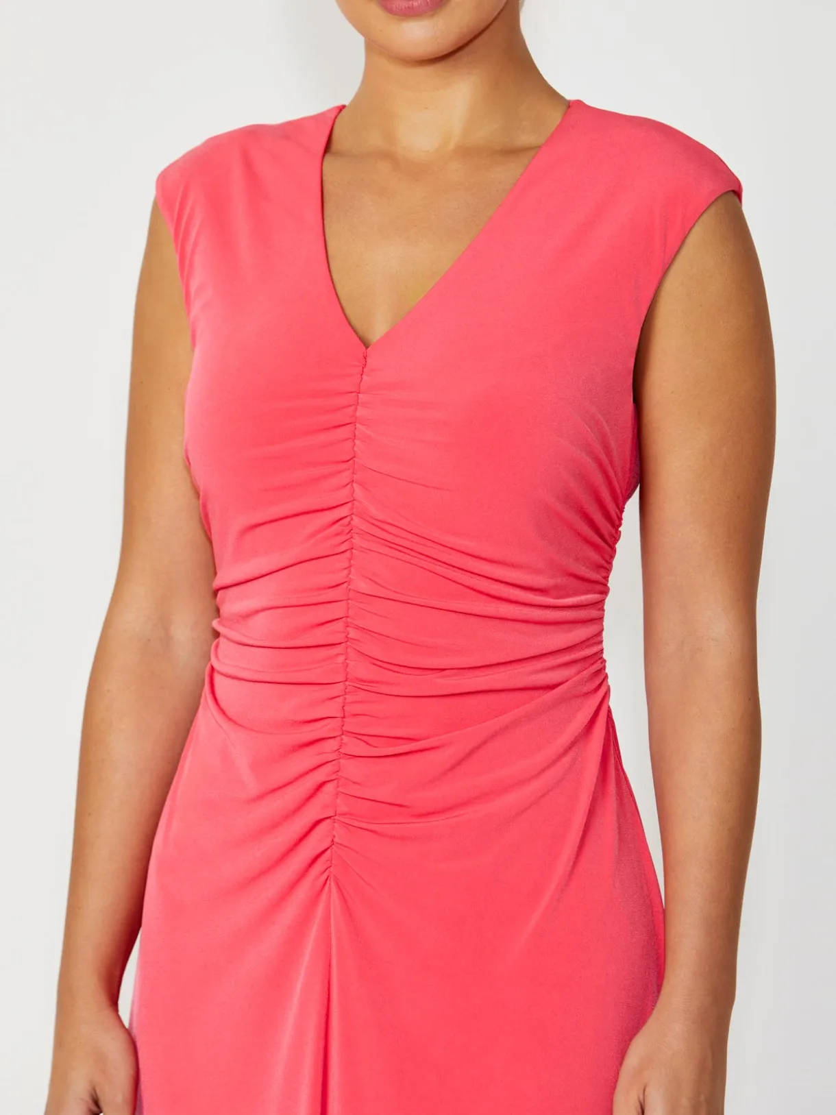 Anthea Crawford Jersey Dresses|Evening Dresses<Lucinda Jersey Dress Punch
