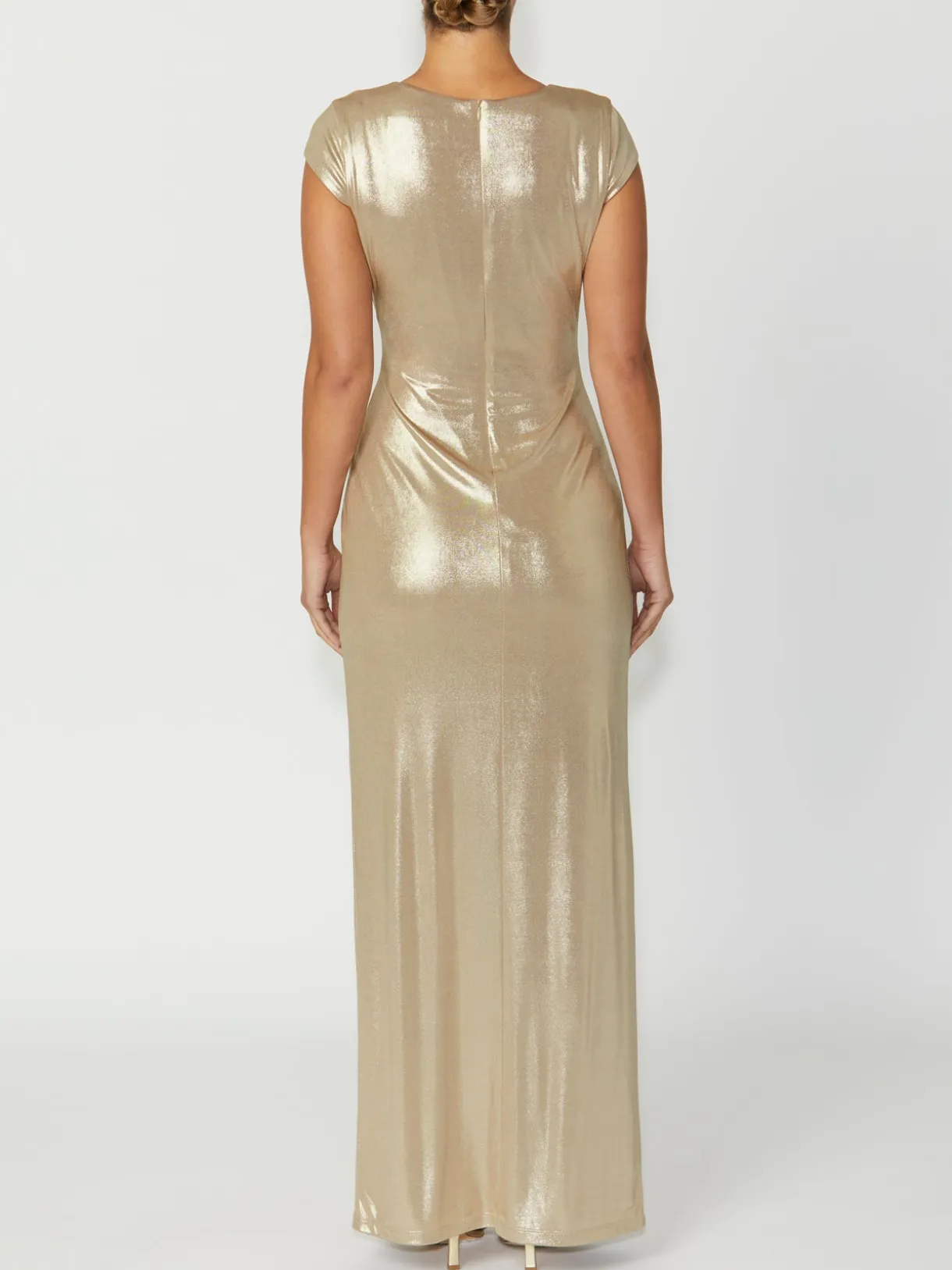Anthea Crawford Mother Of The Bride|Jersey Dresses<Myrah Jersey Gown Gold