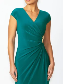 Anthea Crawford Jersey Dresses<Myrah Jersey Dress Jewel