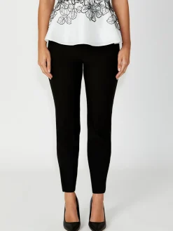 Anthea Crawford Pants<Nancy Bengaline Pant Black