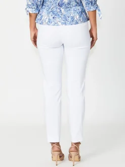 Anthea Crawford Pants<Nancy Bengaline Pant White