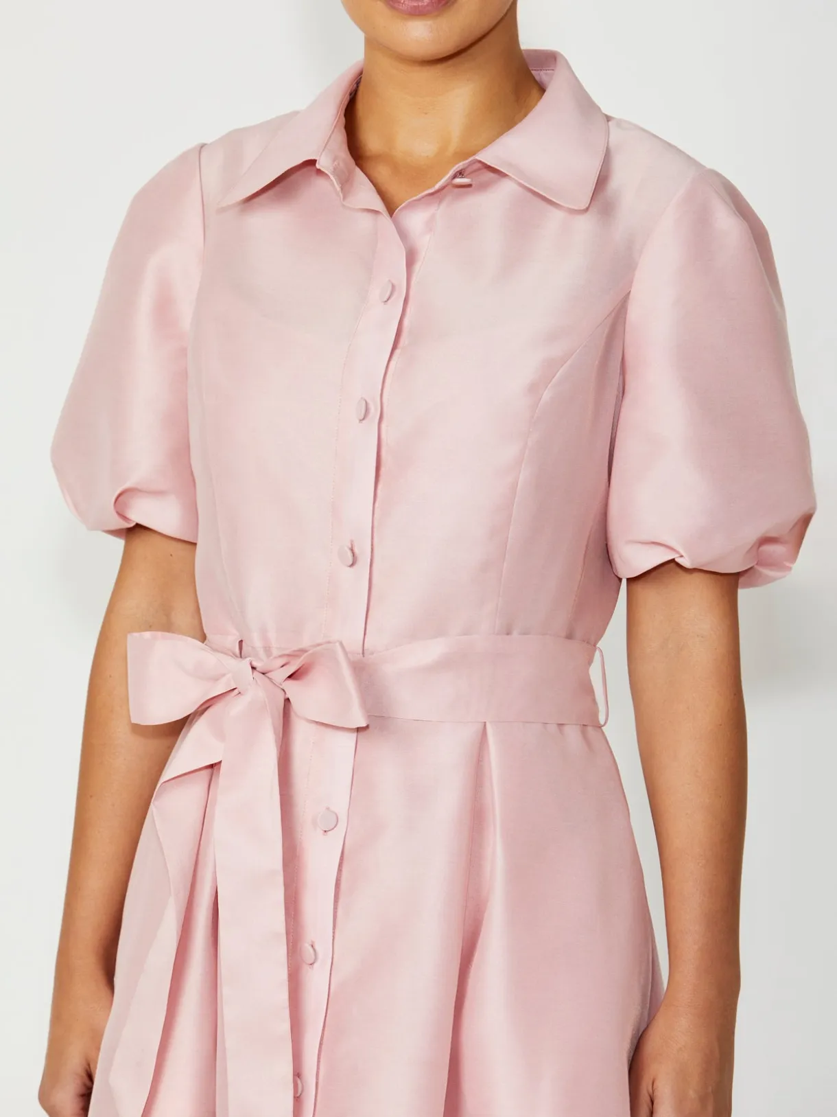 Anthea Crawford Mother Of The Bride|Event Dresses<Simone Pink Shirtdress Light pink