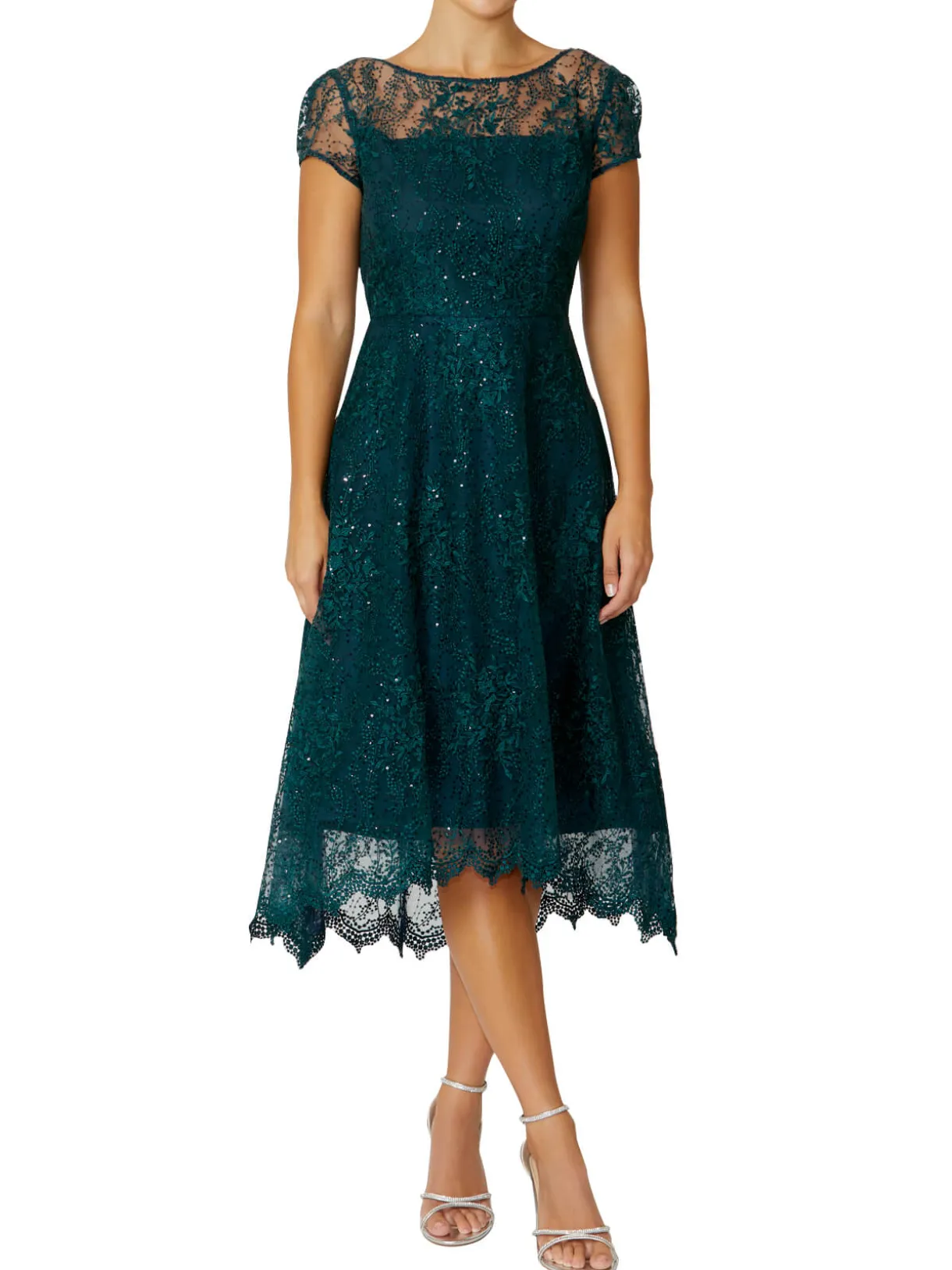Anthea Crawford Mother Of The Bride|Event Dresses<Stellar A-Line Dress Teal