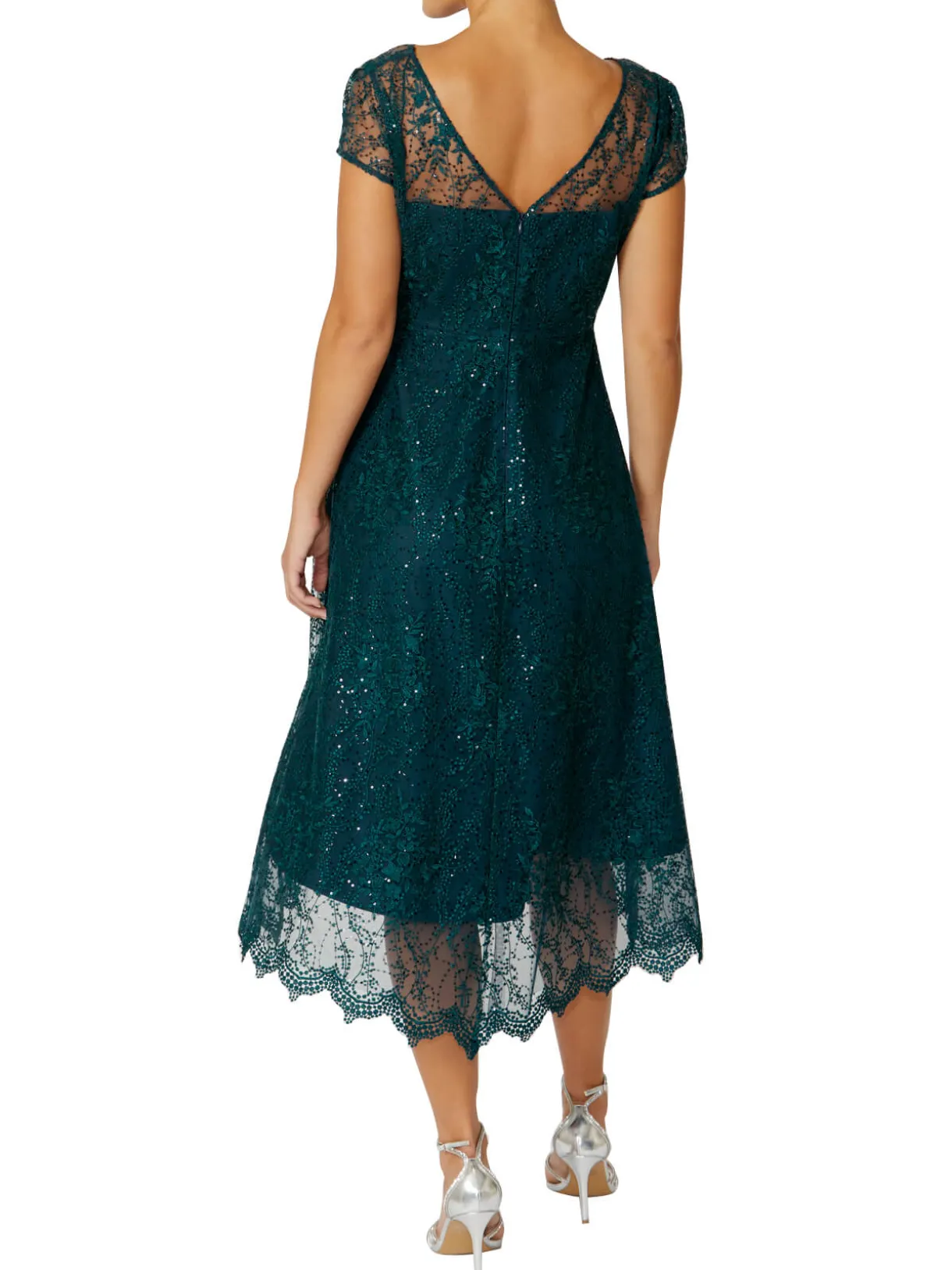 Anthea Crawford Mother Of The Bride|Event Dresses<Stellar A-Line Dress Teal