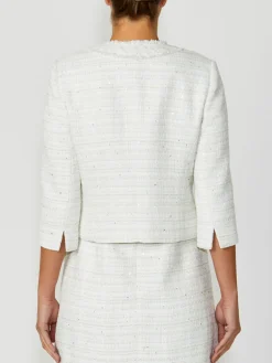Anthea Crawford Coats & Jackets<Tabitha Tweed Jacket Ivory