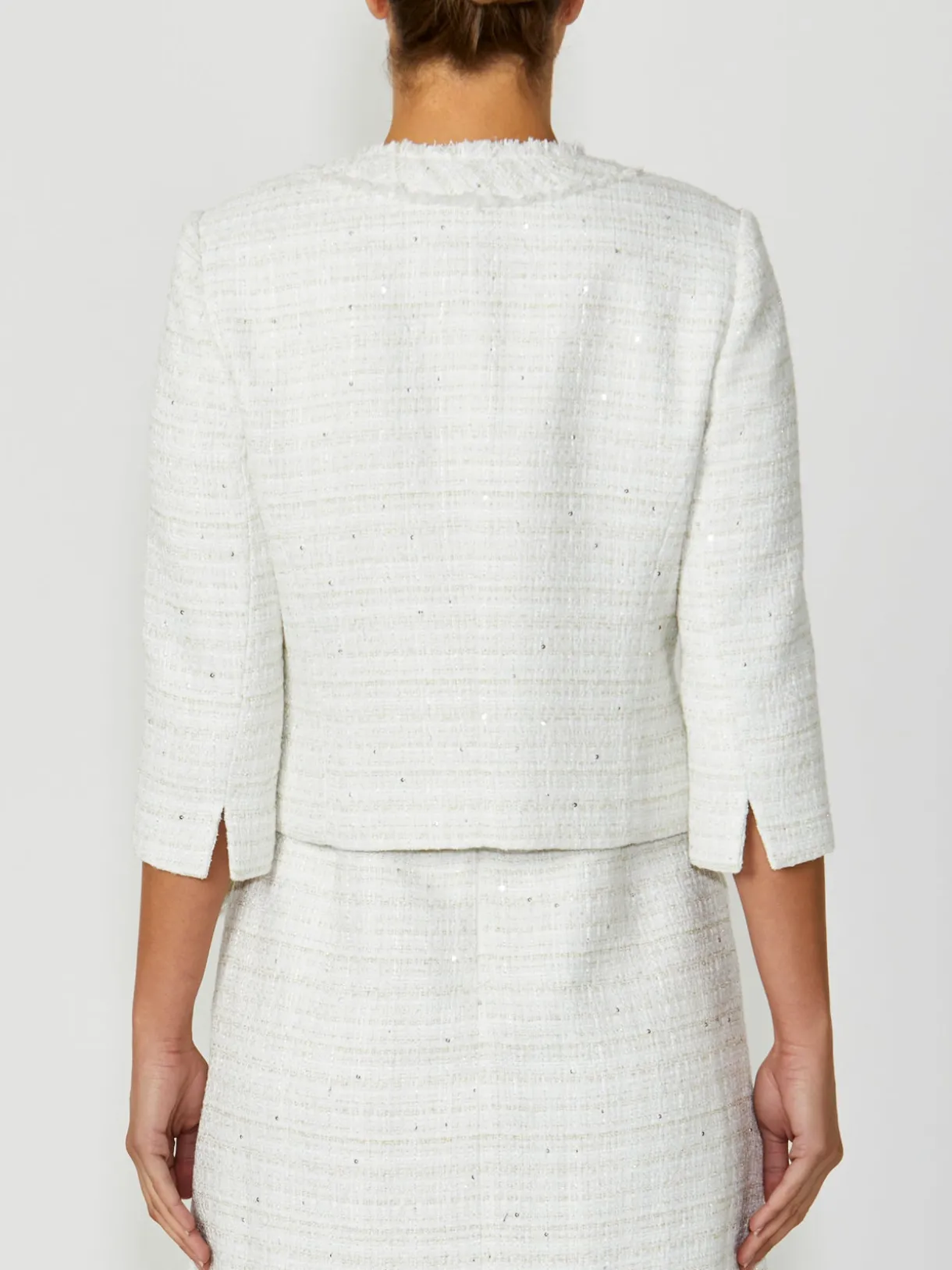 Anthea Crawford Coats & Jackets<Tabitha Tweed Jacket Ivory