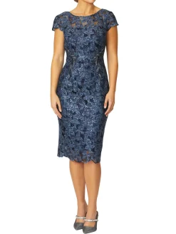 Anthea Crawford Mother Of The Bride|Evening Dresses<Venetia Sequin Lace Dress Blue