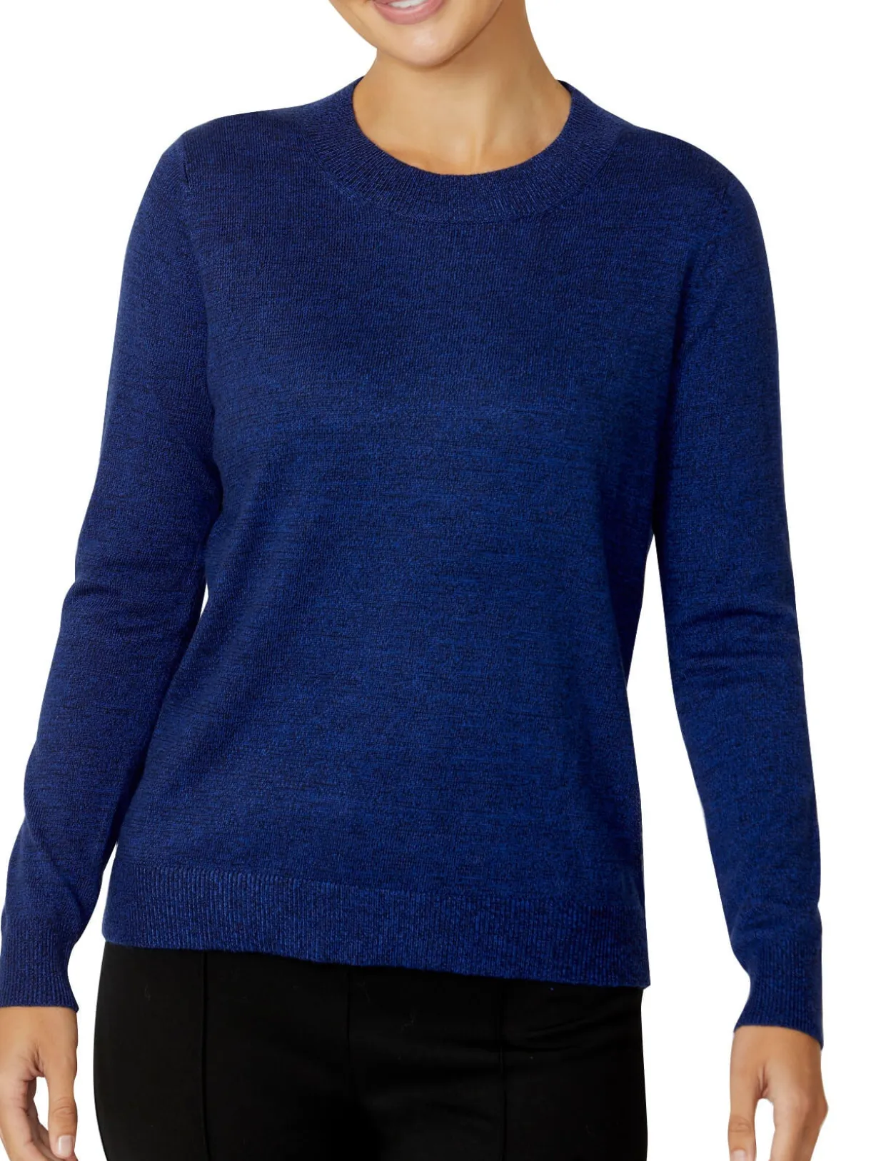 Anthea Crawford Knitwear<Verna Cobalt Knit Sweater MARLE COBALT