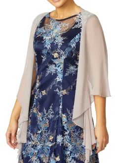 Anthea Crawford Shrugs<Silk Shrug Whisper