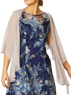 Anthea Crawford Shrugs<Silk Shrug Whisper