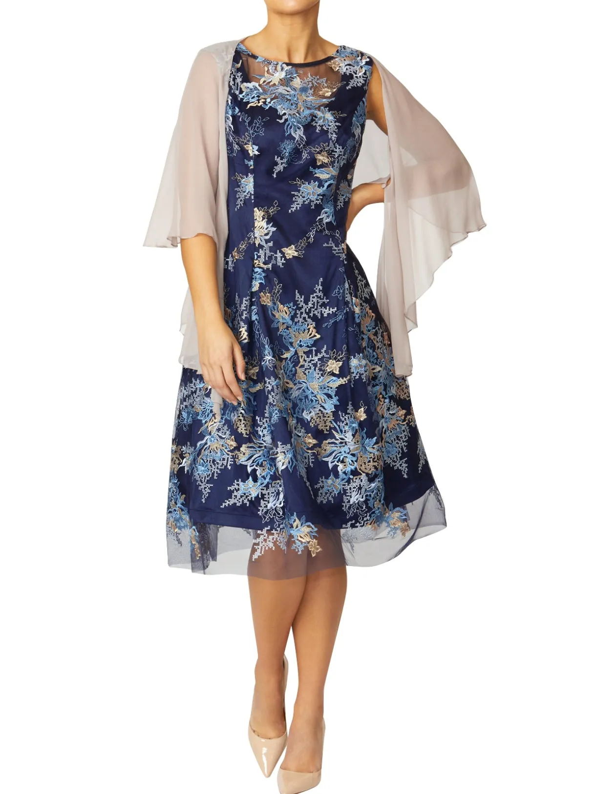 Anthea Crawford Shrugs<Silk Shrug Whisper